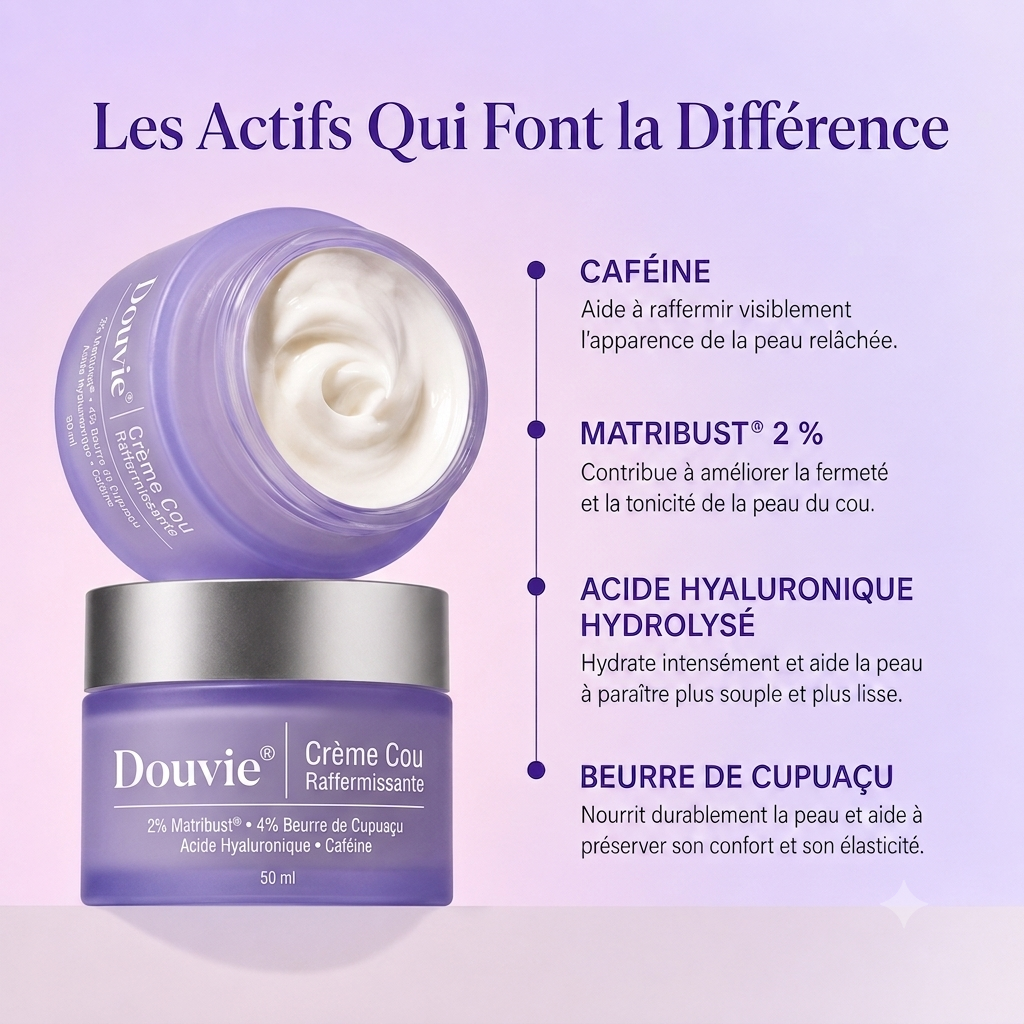 Douvie™ Crème Tenseur & Raffermissante Cou