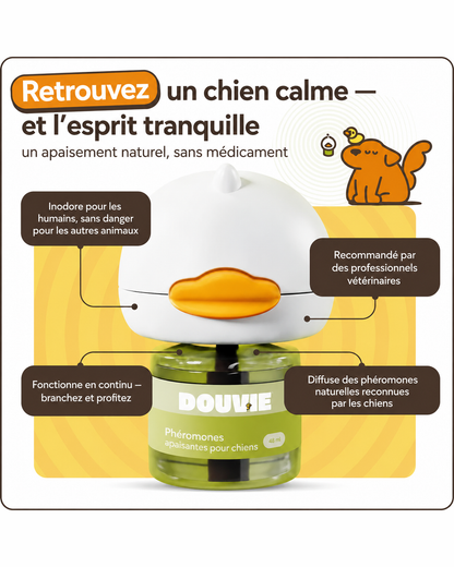 Douvie™ — Diffuseur apaisant pour chien