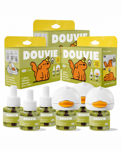 Douvie™ — Diffuseur apaisant pour chien